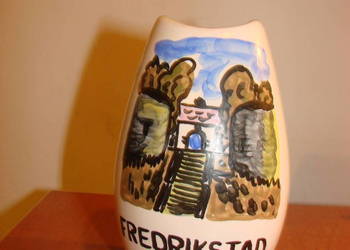 Krakeroy Keramik stary wazonik Fredrikstad