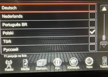 CHRYSLER 200 UCONNECT 8.4 Polskie Menu Lektor Radio USA-EU