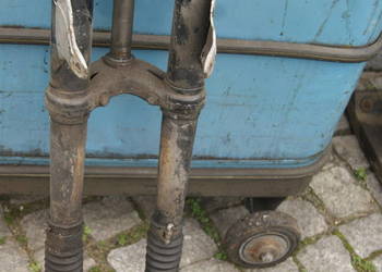 DKW RT 125 DKW RT 125/2 PRZÓD ZAWIESZENIE GABEL
