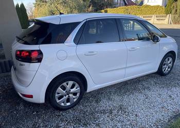 Biały C4 Picasso Intensive 1.6 blueHDI 120km PDC x2 | oszczędny l zadbany