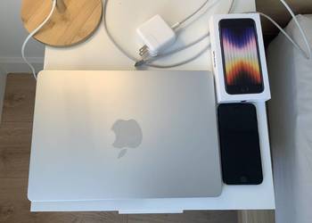 MacBook Air M2/2024 + iPhone SE 3/2023.