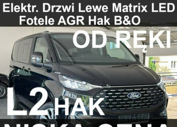 Ford Tourneo Custom Titanium X 170KM LElektr. Drzwi Lewe Hak Drzwi Lewe Od…