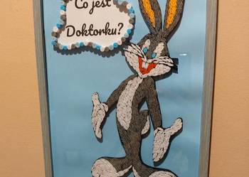 Królik Bugs, Obrazek, Ramka do pokoju dziecięcego