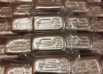 Sztabka srebra 100 g Chojnacki & Kwiecień 999,9