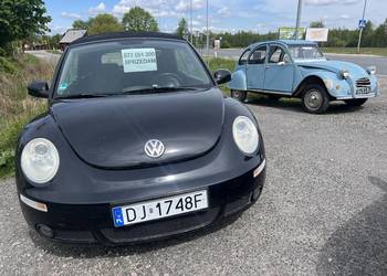 Vw New Beetle cabrio 1.9 Tdi Klima czarny