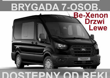 Ford Transit Automat 165KM L3H2 Drzwi Lewe Brygad, 7-os. Super Cena od ręki