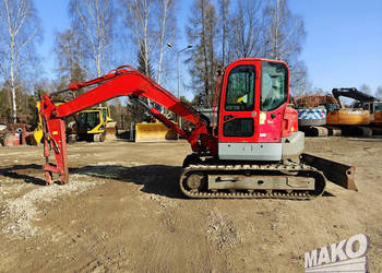 Volvo ECR88D / Obrót w obrysie Ramię offset Lemiesz Gumowe gąsienice ECR 88