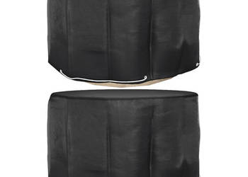 Pokrowce na meble ogrodowe 2 szt. 6 oczek 125x75 cm okrągłe WM-3155343