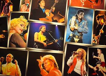 Gwiazdy muzyki ,,pop '' na przestrzeni lat - 15 pocztówek