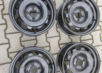Felgi stalowe 4x108 16" nowe i kołpaki Opel Corsa F