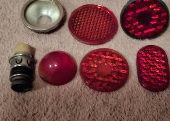 Sprzedam stare szklane lampki do motorów