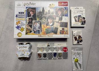 Zestaw Harry Potter puzzle magical capsules zakreślacze karty