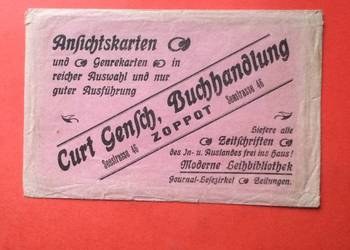 ( 866 ) Koperta Reklamowa z Zoppot