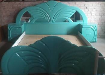 Łóżko barokowe drewniane   do sypialni łóże dwuosobowe Łóżko barokowe drewniane   do sypialni łóże dwuosobowe