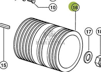 Claas Lexion 570 Koło Pasowe Silnika Przekładni 0007698510 00 0769 851 0