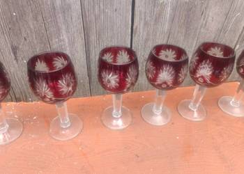 Kieliszki kryształowe do wina