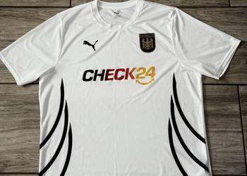 Biała koszulka Niemiec Check24 firmy Puma