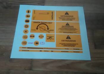 naklejki Farm Mot 250d tabliczki emblematy naklejka farmot