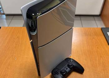 Konsola Sony PlayStation 5 PS5 Slim Digital 1TB + Czarny Pad DualSense