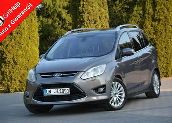 Ford Grand C-MAX 7-Foteli bi-Xenon Navi Skóry el.Klapa Blis Sony Keyles go…