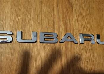 Emblemat klapa tylna Subaru z Impreza STI