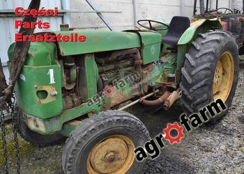 John Deere 2030 części, skrzynia biegów, silnik