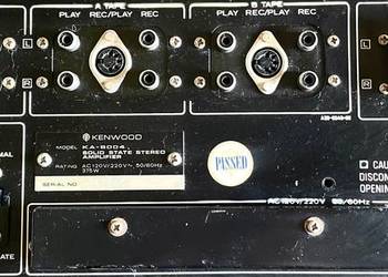 KENWOOD KA 8004 płyta tylna