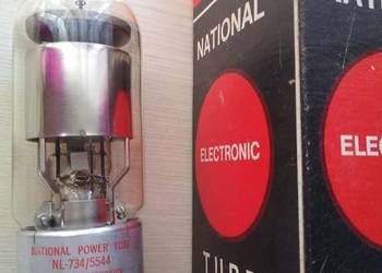 Nowa lampa elektronowa NL-734/5544 Geneva Made In U.S.A.