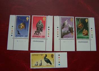 Jersey 1979 MNH Mi. 207/11 Fauna Zwierzęta  a