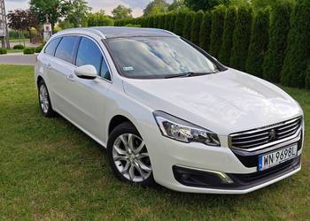 Peugeot 508 I 2.0 HDi 163 Automat Panorama Biała Perła