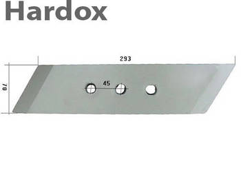 Dłuto 3 otworowe P HARDOX pługa UNIA grudziądz TUR IBIS VIS