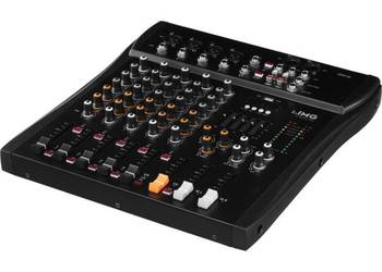 NAGŁOŚNIENIE Gabinetu Lokalu IMG StageLine MXR60 Analog Mikser 6 kan.