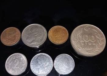 monety obiegowe południa Turecka Lira Włoska Lira