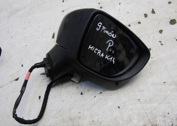 LUSTERKO ZEWNĘTRZNE PRAWE 9 PIN NISSAN MICRA K14