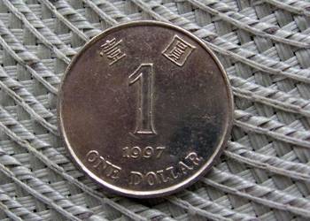 Hong kong 1 Dolar 1997r