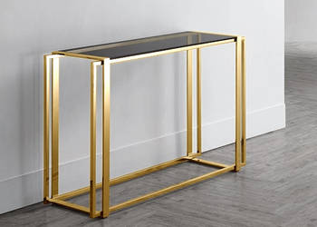 Konsola Olivson model ICON  100x35x80 kolor złoty