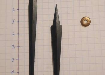 335 Wskazówki zegara komplet 3x3,5mm 5,3mm