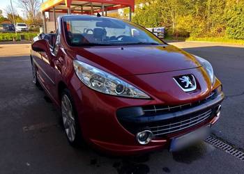 PEUGEOT 207CC * PEŁNE WYPOSAŻENIE * BEZWYPADKOWY * CABRIO * TOP * Niemcy