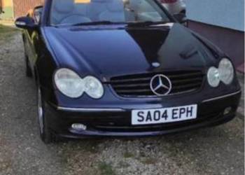 Mercedes clk 209 3.2 v6 benzyna cabrio ANGLIK .