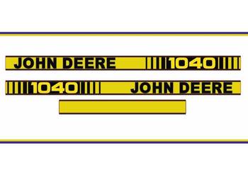 Naklejki John Deere 1040 Traktor Ciągnik Rolniczy Nalepki Komplet