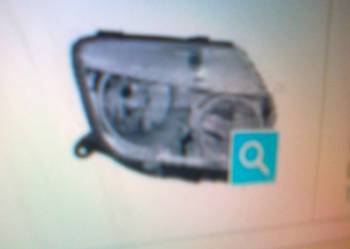 REFLEKTOR L/P ELEKTR H1/H7 SREBRNY DO: DACIA DUSTER 04/2010-