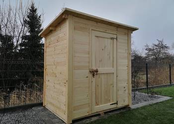 Domek narzędziowy 2 x 1,5m dach prosty jednospadowy