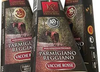 Parmigiano Reggiano Vacche Rosse - 3 rodzaje , 24, 30 i 40 miesięcy - 3 x