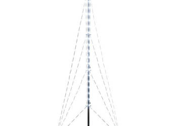 Lampki choinkowe 363 zimnych białych LED 182 cm WM-4016409