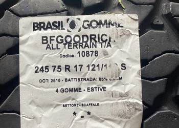 BF GOODRICH ALL TERRAIN 245/75/17 A/T ładne