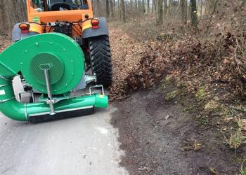 Dmuchawa do liści usuwanie mokrych i ciężkich liści z dróg i autostrad