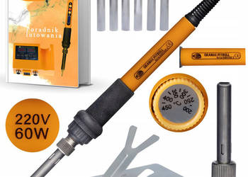 Lutownica Precyzyjna 60W z Potencjometrem – Zestaw 8w1 | do Rosfix OP60W