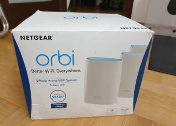 Netgear Orbi RBK53-100PES, AC3000, mesh (3 elementy: router+2satelity)