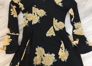 Sukienka szyfonowa w kwiaty Bik Bok rozm.XS