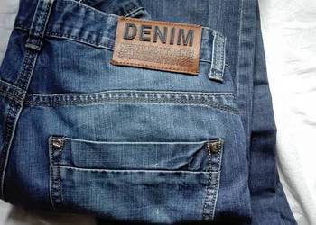 Jeansy proste niebieskie DENIM rozmiar W32  wysyłka